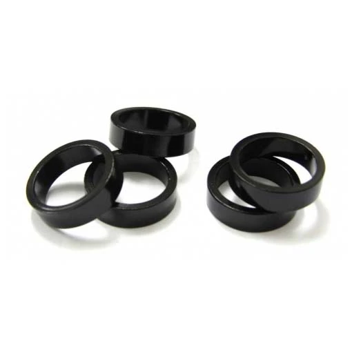 Espaciadores MSC Aluminio Negro - Endubikes 3 Espaciadores MSC Aluminio Negro - Endubikes