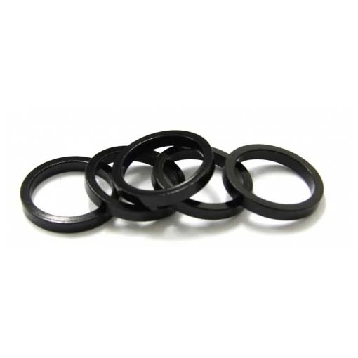 Espaciadores MSC Aluminio Negro - Endubikes 5 Espaciadores MSC Aluminio Negro - Endubikes - Imagen 3