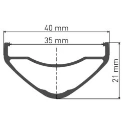 Ruedas A La Carta CW Ebike DT Swiss HX Con Industry Nine Hydra 1/1 - Endubikes -Tienda De Bicicletas DT Swiss HX 581 perfil 1