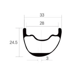 Llanta De Carbono Grafeno Yishun ASD 933 XC - Endubikes -Tienda De Bicicletas Llanta de carbono Yishun ASD 933 XC Graphene Series 1