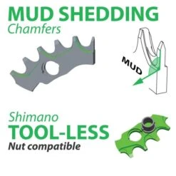 Plato OneUp 94/96 BCD - Endubikes 13 Plato OneUp 94/96 BCD - Endubikes -Tienda De Bicicletas OneUp NW Chainring Features Mud Shedding Shimano Tool less Nut Infographic 966 1024x1024.jpg v 1420202210 ga 1.209202706.184424621 a01a347f 338e 4ada 9e27 0f41dac10914 grande