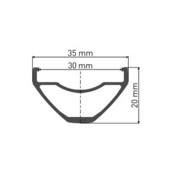 Ruedas E-Bike DT Swiss HXC1501 HYBRID 30mm -Tienda De Bicicletas h1900 llanta 3